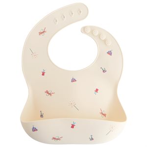 Mushie Silicone Bib - Circus